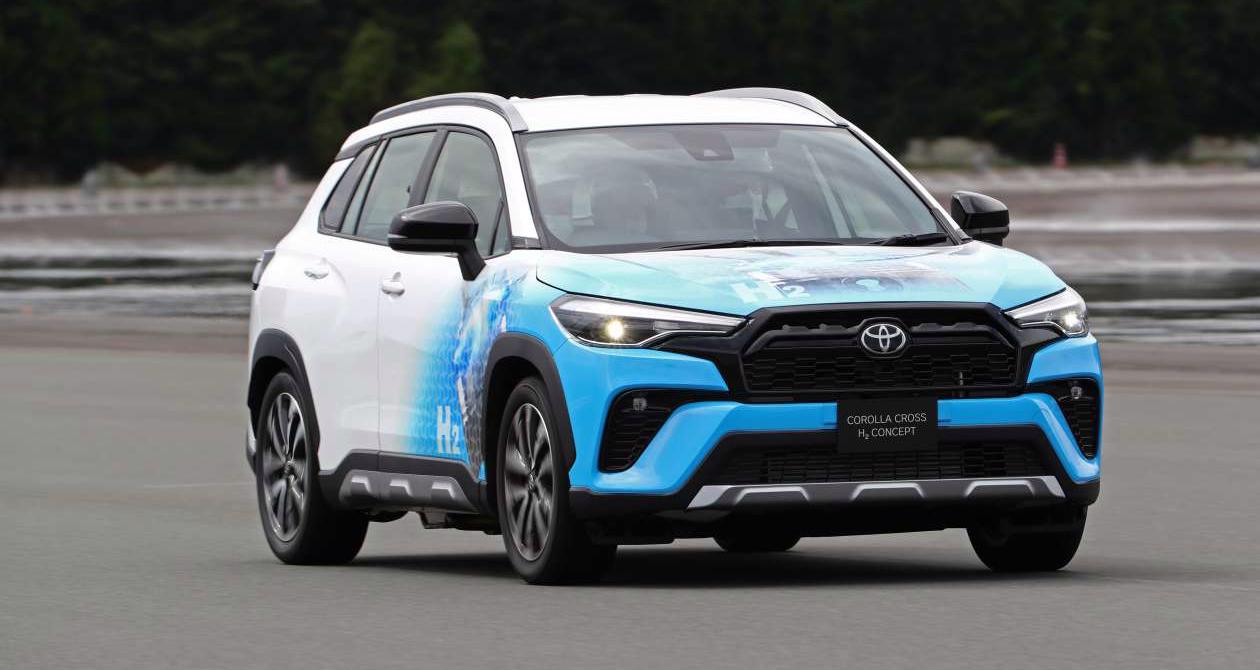 Corolla Cross Hydrogen Concept – giải pháp xe không khí thải mới của Toyota