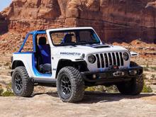 Jeep Concept Wrangler SUV chạy điện mới có thể tăng tốc 0 – 100km/h chỉ trong 2 giây