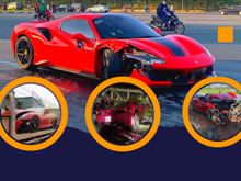 Những vụ tai nạn siêu xe Ferrari xôn xao dư luận tại Việt Nam