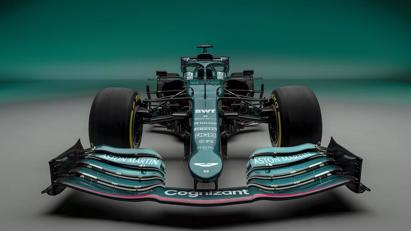 Đội đua Aston Martin ch&#237;nh thức ra mắt xe đua mới AMR21 2021 - Ảnh 3