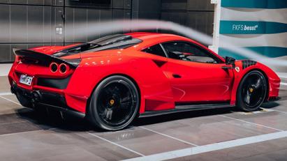 Si&#234;u phẩm Ferrari F8 N-Largo của Novitec: Bộ kit th&#226;n rộng mới, động cơ V8 tăng &#225;p k&#233;p 3.9L, c&#244;ng suất suất 818 m&#227; lực - Ảnh 2