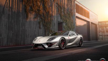“Si&#234;u ngựa” Ferrari 812 Superfast độ lại theo phong c&#225;ch Mỹ - Ảnh 10