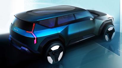 Kia EV9 Concept ch&#237;nh thức ra mắt tại Triển l&#227;m &#244; t&#244; LA Show 2021 - Ảnh 2