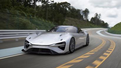 Lexus tiết lộ th&#234;m h&#236;nh ảnh mới nhất của mẫu xe điện thể thao tương lai - Ảnh 2
