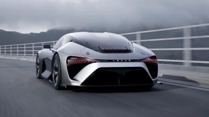 Lexus tiết lộ th&#234;m h&#236;nh ảnh mới nhất của mẫu xe điện thể thao tương lai - Ảnh 3