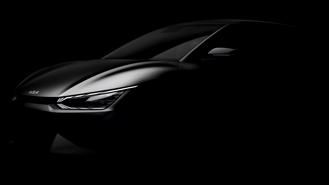 Kia hé lộ hình ảnh mẫu xe điện EV6 2022 chuyên dụng đầu tiên hãng