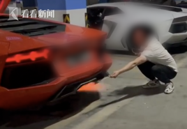 Nhận kết đắng vì dùng siêu xe Lamborghini để… nướng thịt xiên