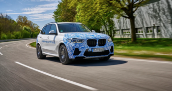 BMW i Hydrogen Next chạy pin hydro lộ diện trên đường