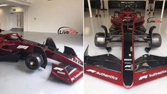 Rò rỉ hình ảnh thiết kế xe đua F1 2022