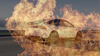 Tesla Model X bốc cháy trong nhà để xe ở Luxembourg