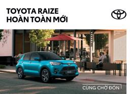 Xác nhận Toyota Raize sắp ra mắt, nhưng Toyota Việt Nam chưa tiết lộ giá bán