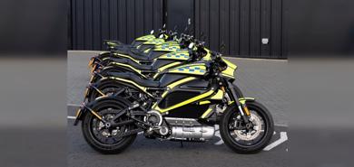 Cảnh sát sử dụng mô tô điện Harley-Davidson tại Hội thượng đỉnh về khí hậu COP26