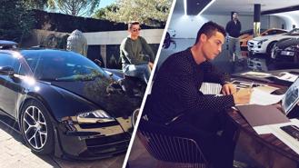 Cristiano Ronaldo có thể không được lái bộ sưu tập siêu xe đến sân tập MU