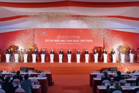 VinGroup khởi công nhà máy sản xuất pin xe điện VinES