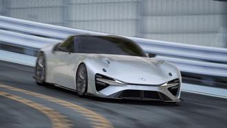 Lexus tiết lộ thêm hình ảnh mới nhất của mẫu xe điện thể thao tương lai