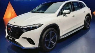 Mercedes-Benz EQS EV SUV lộ ảnh trước ngày ra mắt 