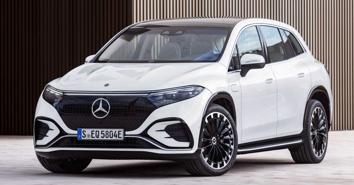 Mercedes-EQ EQS 2023 – SUV chạy điện ra mắt với phạm vi đầy hứa hẹn