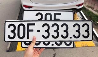 Nhiều ô tô, xe máy “lên đời” nhờ biển số đẹp