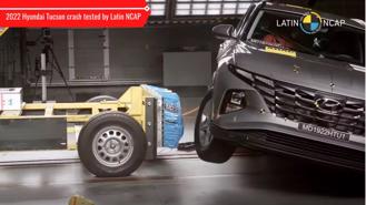 Hyundai Tucson 2022 đạt “0 sao” trong thử nghiệm va chạm NCAP Latin
