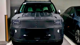 Lần đầu lộ ảnh Hyundai Santa Fe 2024 với thiết kế mới táo bạo