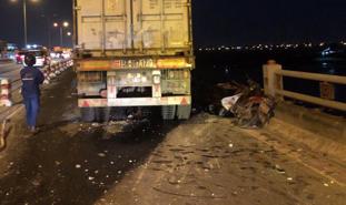 Hà Nội: Tổ chức phân luồng lại giao thông trên cầu Thanh Trì