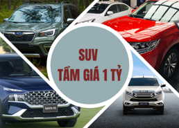 Có 1 tỷ mua được xe SUV nào tại Việt Nam?