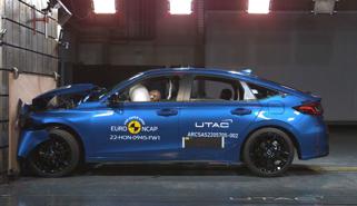 Honda Civic 2022 đạt đánh giá an toàn 5 sao Euro NCAP