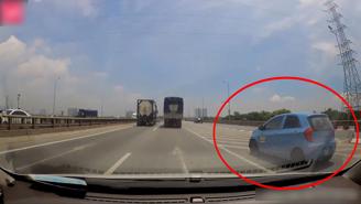 Xe vượt ở làn khẩn cấp rồi tai nạn, đối mặt án phạt