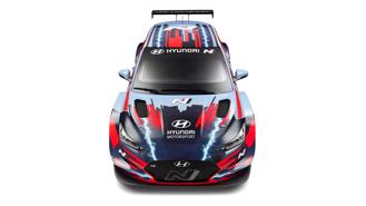 Lộ diện xe đua chạy điện đầu tiên của Hyundai tại Frankfurt 2019