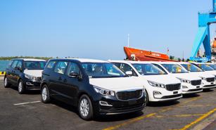 Thaco xuất khẩu lô xe du lịch Kia đầu tiên sang Thái Lan 