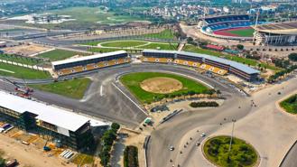 Hoàn thành 5,607 km đường đua F1 Hà Nội