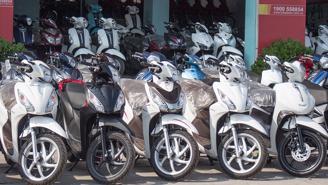 Hơn 730.000 xe máy được tiêu thụ trong 3 tháng đầu năm 2020