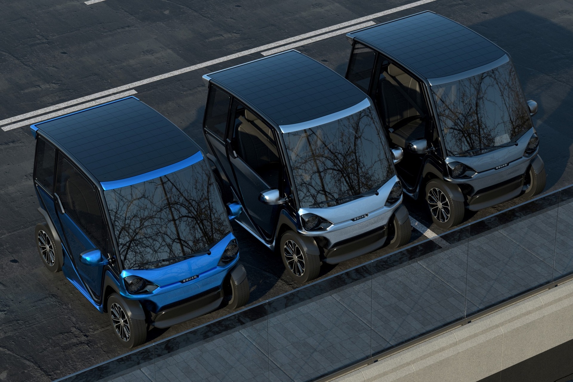 Squad Solar City Car – Xe chạy bằng năng lượng mặt trời đầu tiên trên thế giới