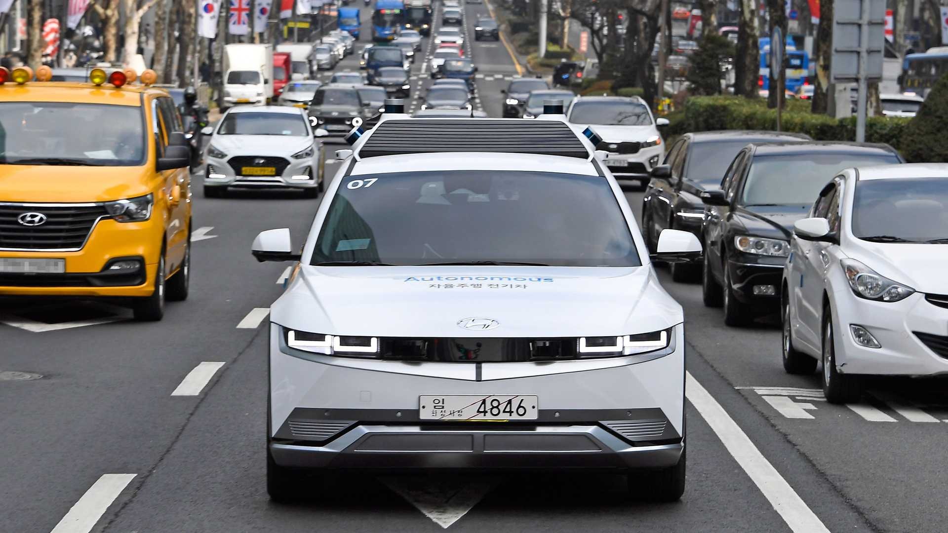 Hyundai ra mắt dịch vụ gọi xe tự lái ở Hàn Quốc
