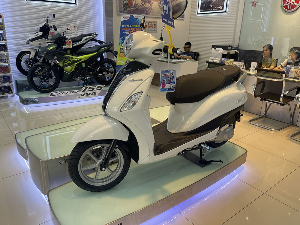 Xe Yamaha hiện khá khan hàng.