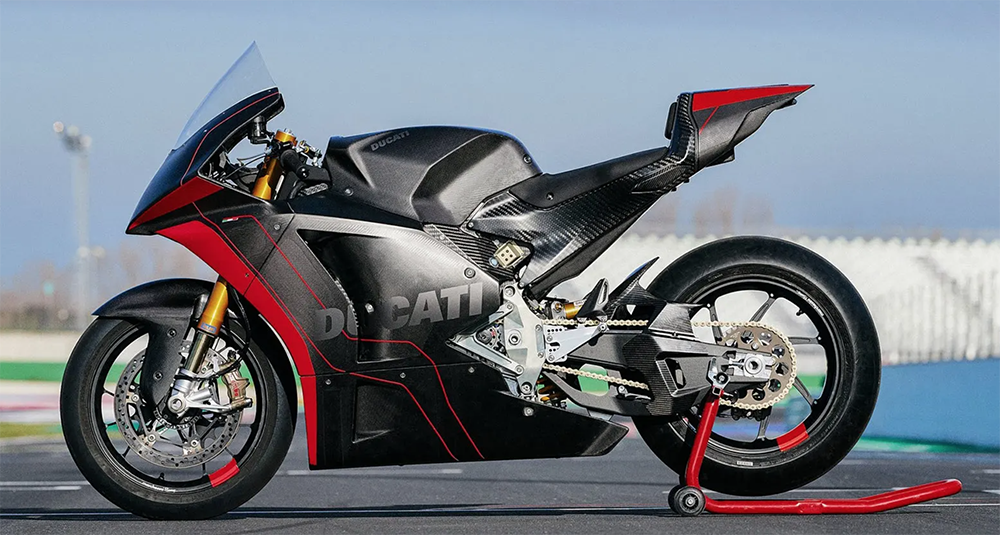 Ducati tiết lộ thông số kỹ thuật xe đua điện đầu tiên