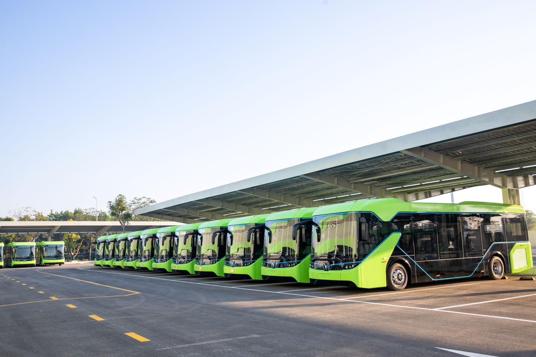 100% xe buýt thay thế, đầu tư mới sử dụng điện, năng lượng xanh từ 2025