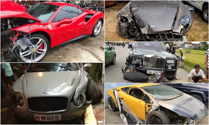Những vụ tai nạn siêu xe lấy đi nhiều “nước mắt” của đại gia Việt