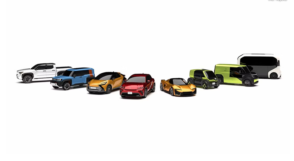 Toyota là cái tên đi ngược lại xu thế.