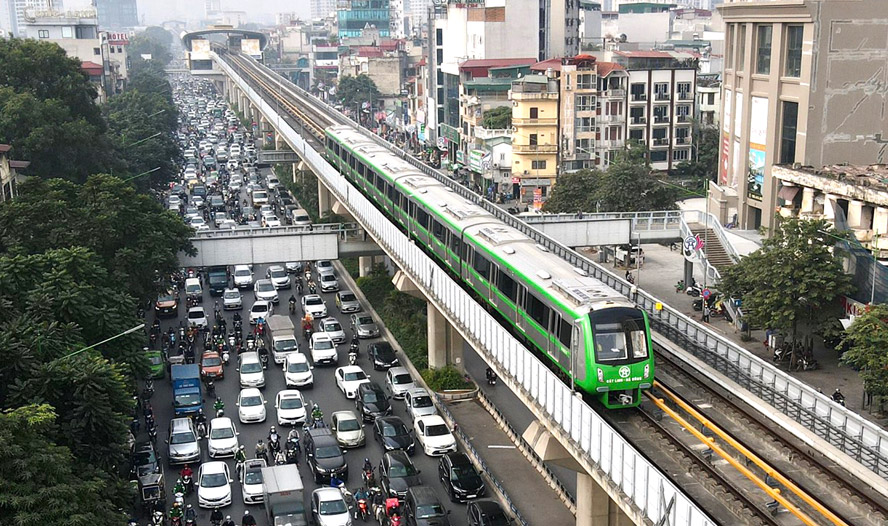 Đường sắt Cát Linh - Hà Đông lập kỷ lục mới trong ngày Quốc khánh