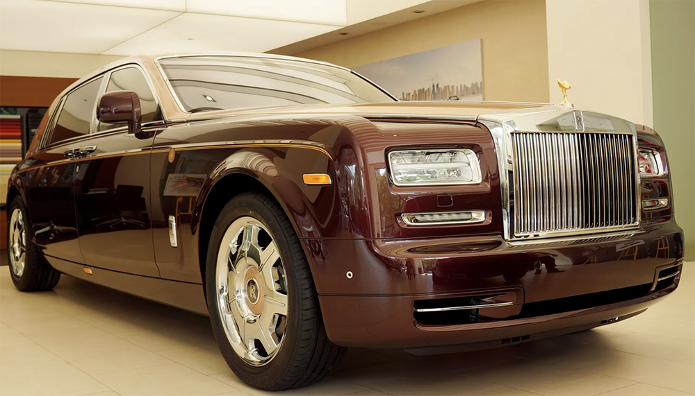 Rolls-Royce Phantom Lửa thiêng trị giá 50 tỷ đồng. Ảnh: Vietnamnet