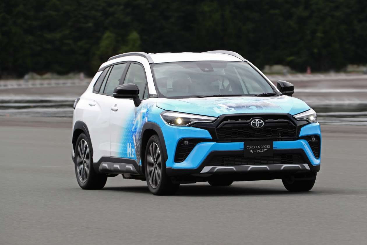 Corolla Cross Hydrogen Concept – giải pháp xe không khí thải mới của Toyota