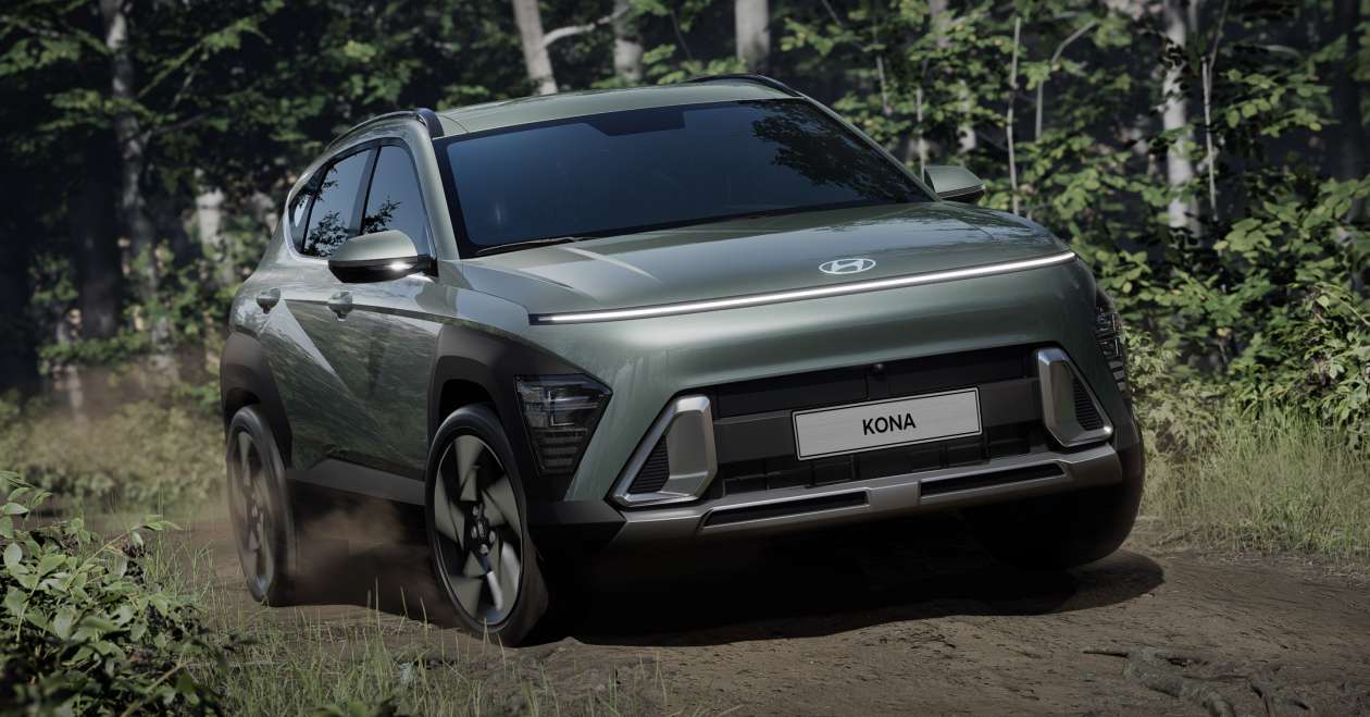 Hyundai Kona 2023 lộ diện với thiết kế “lột xác”