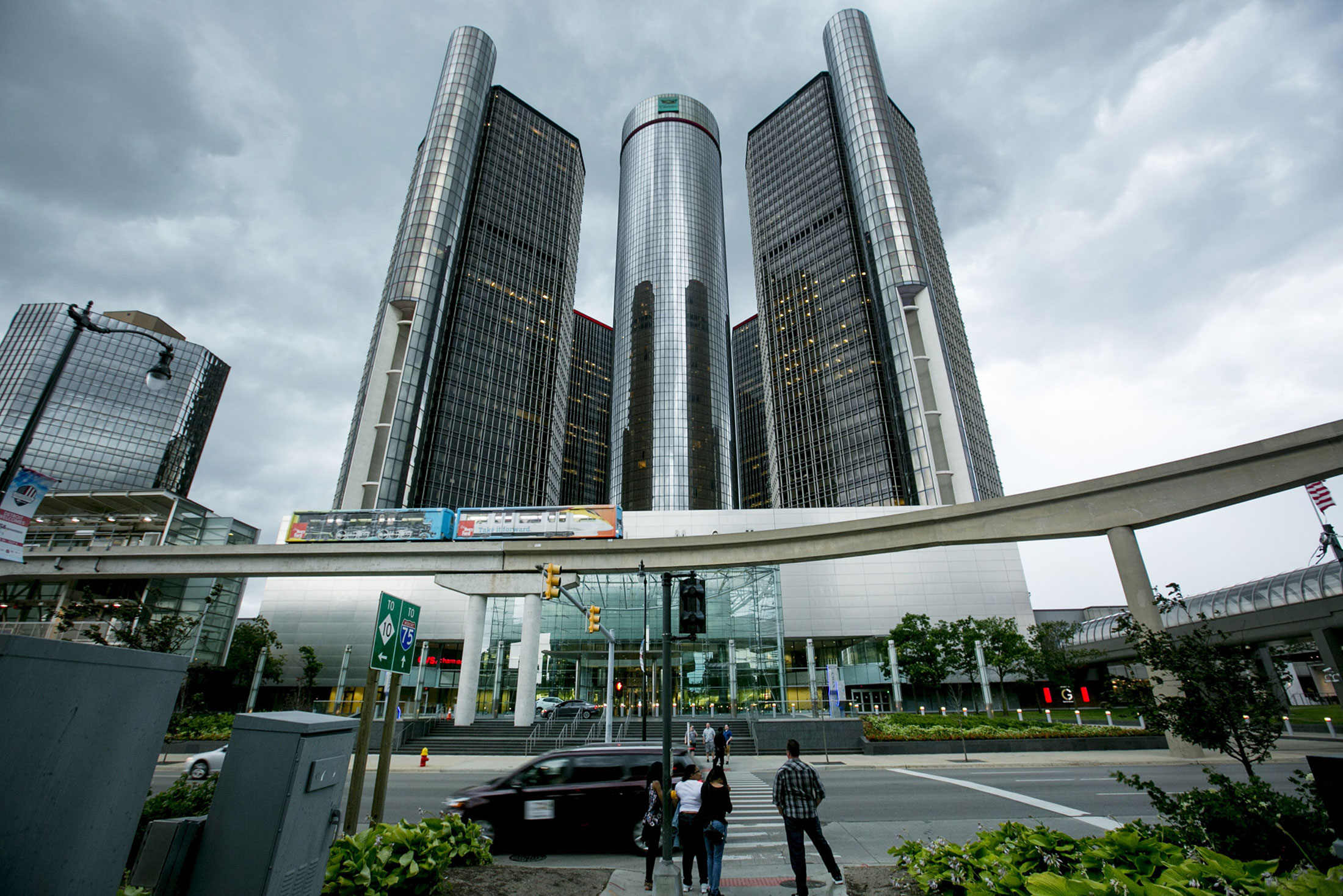 Trụ sở chính của General Motors ở Detroit. Nguồn: Bloomberg  