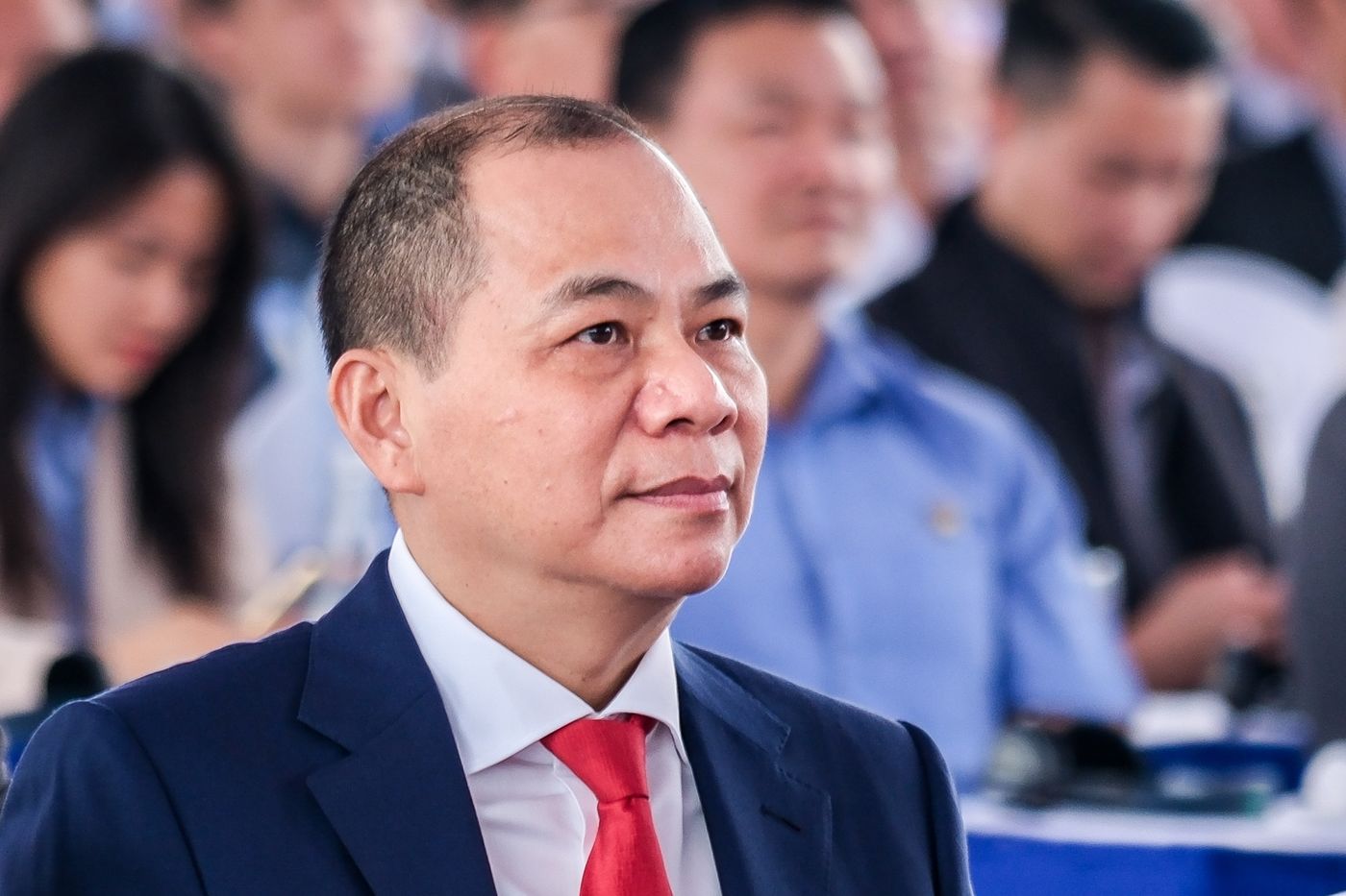 Ông Phạm Nhật Vượng, người có giá trị tài sản ròng khoảng 4,1 tỷ USD, chủ tịch của Vingroup, Ảnh: Bloomberg.