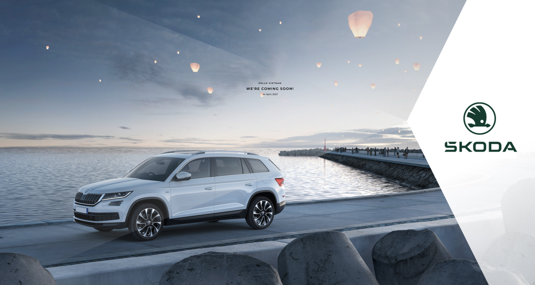 Hình ảnh website của Skoda tại Việt Nam.