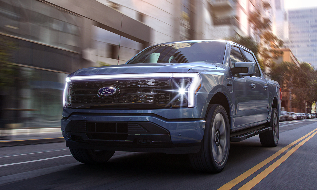 Mẫu bán tải điện F-150 Lightning.