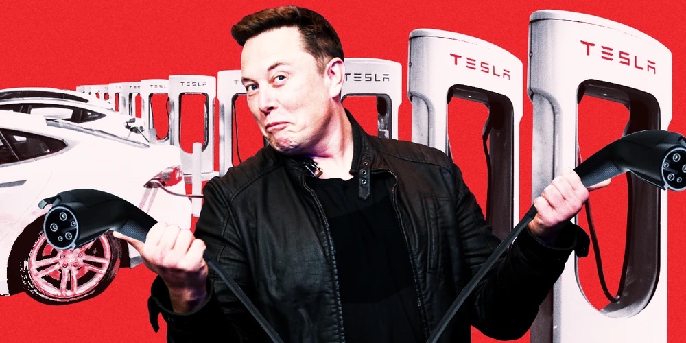 Bí mật đằng sau sự “hào phóng” của Tesla khi chia sẻ trạm sạc xe điện siêu nhanh