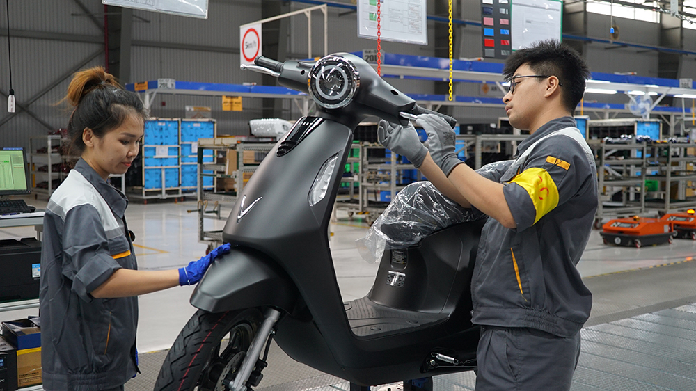 Xe máy điện có mức tăng trưởng khá tốt kể từ năm 2020. Ảnh: Lê Vũ.