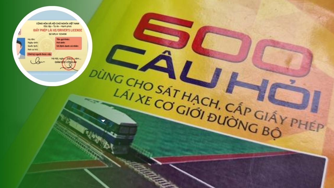 Từ 1/6, những lưu ý cần biết trong bộ đề lý thuyết thi s&#game bet881;t hạch GPLX mới